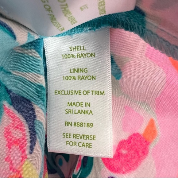 Lilly Pulitzer Tanya Romper in Seaside Aqua Size 00 - Picture 10 of 16